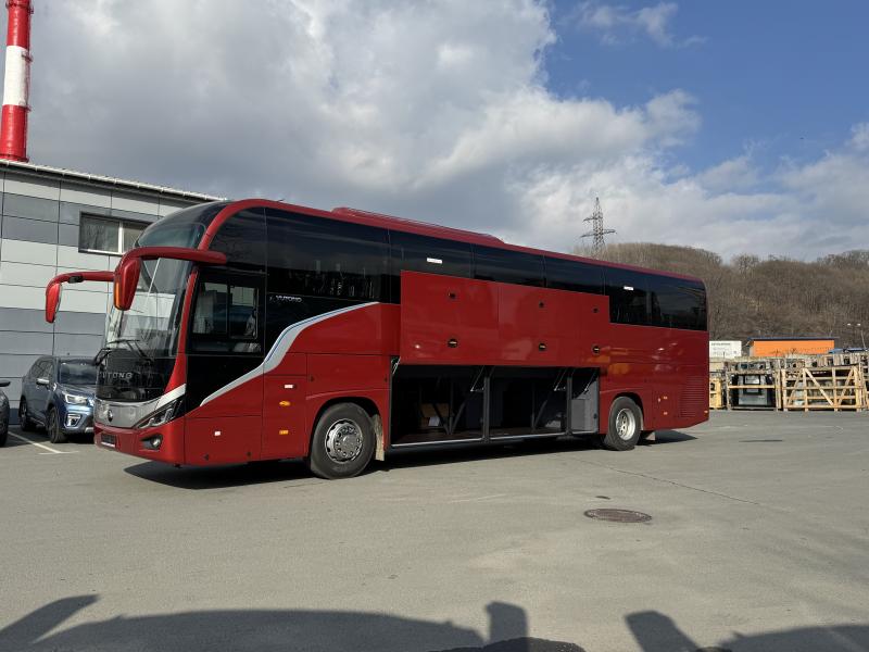 Еще один Yutong C12PRO отправляется к заказчику (ZK6128H)