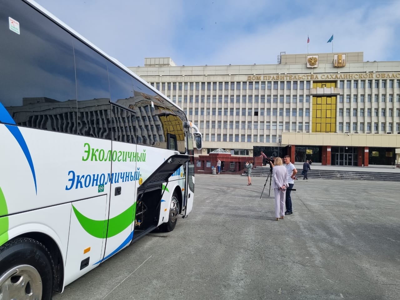 Презентация автобусов ЮТОНГ в Южно-Сахалинске!