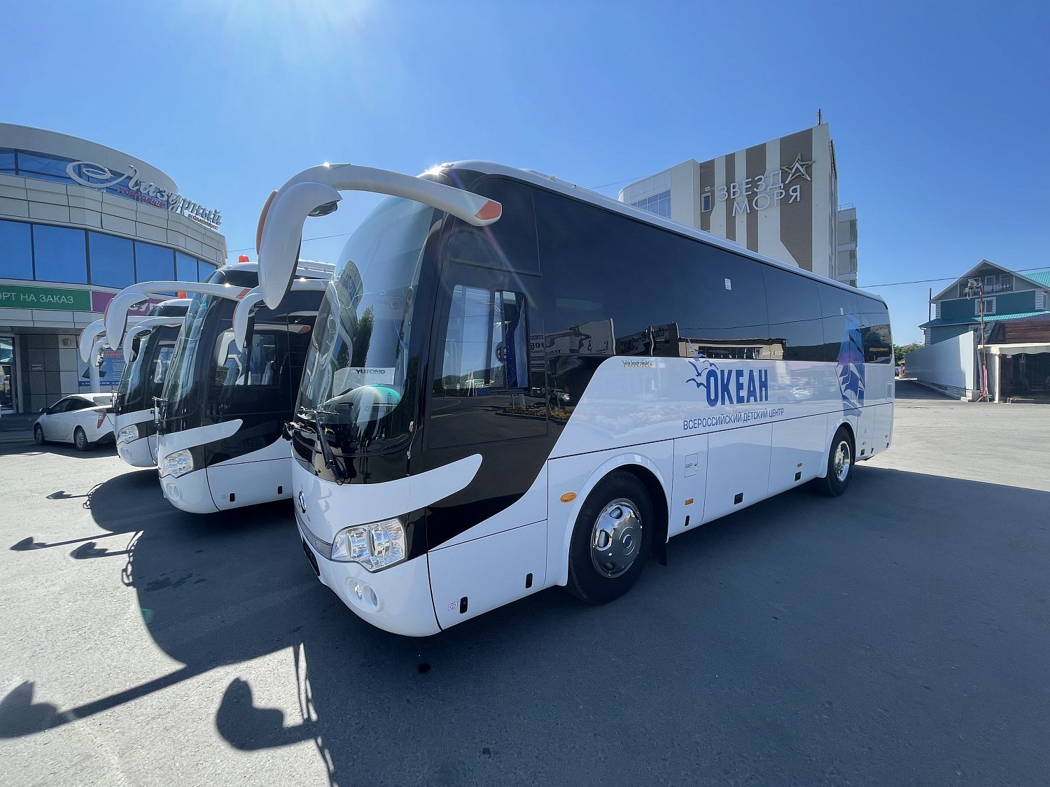Автобусы для всероссийского детского центра «ОКЕАН»