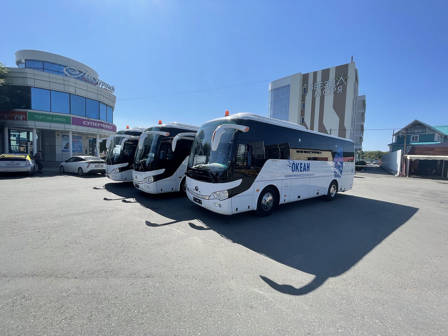 Автобусы для всероссийского детского центра «ОКЕАН»