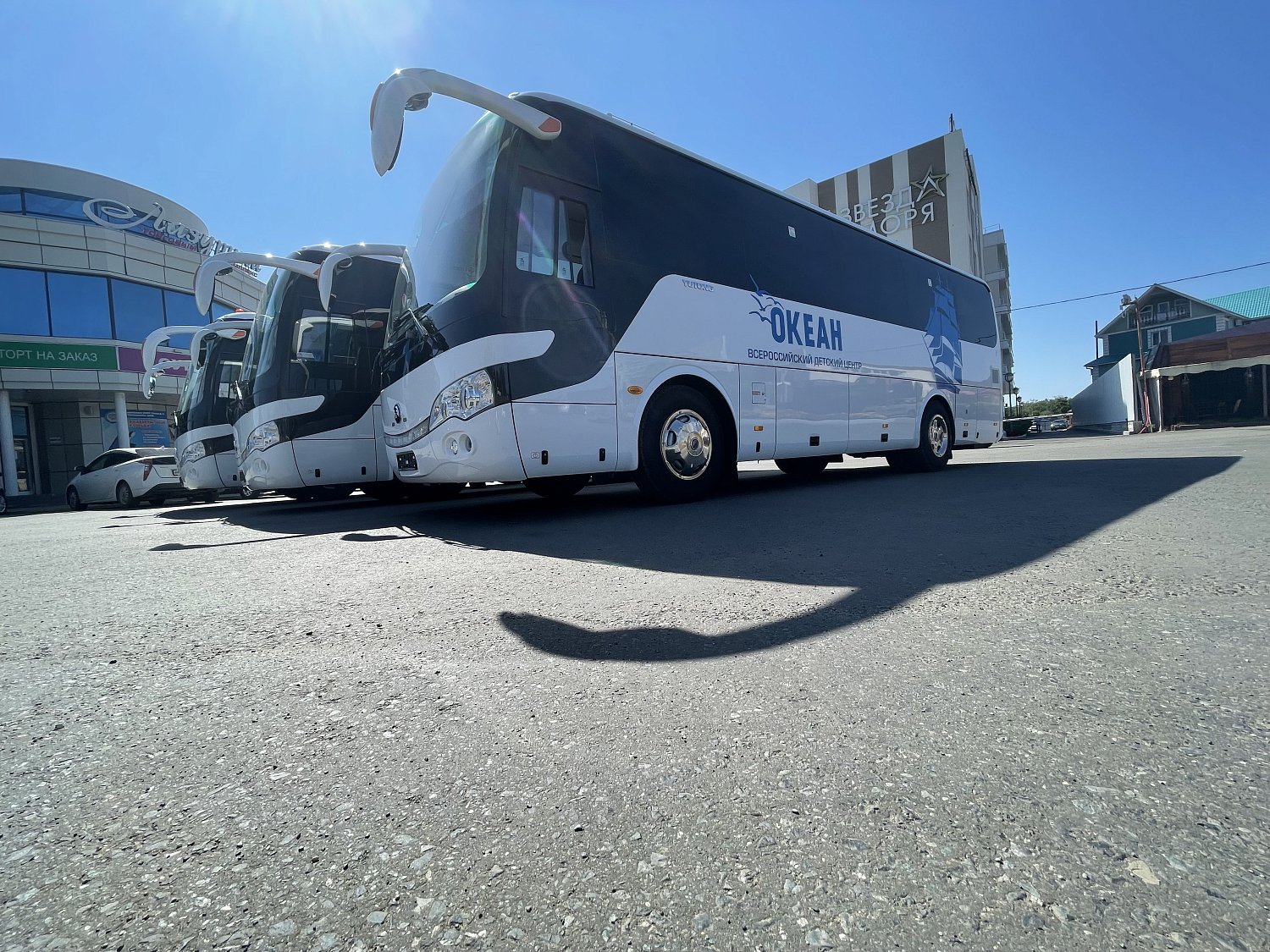 Автобусы для всероссийского детского центра «ОКЕАН»