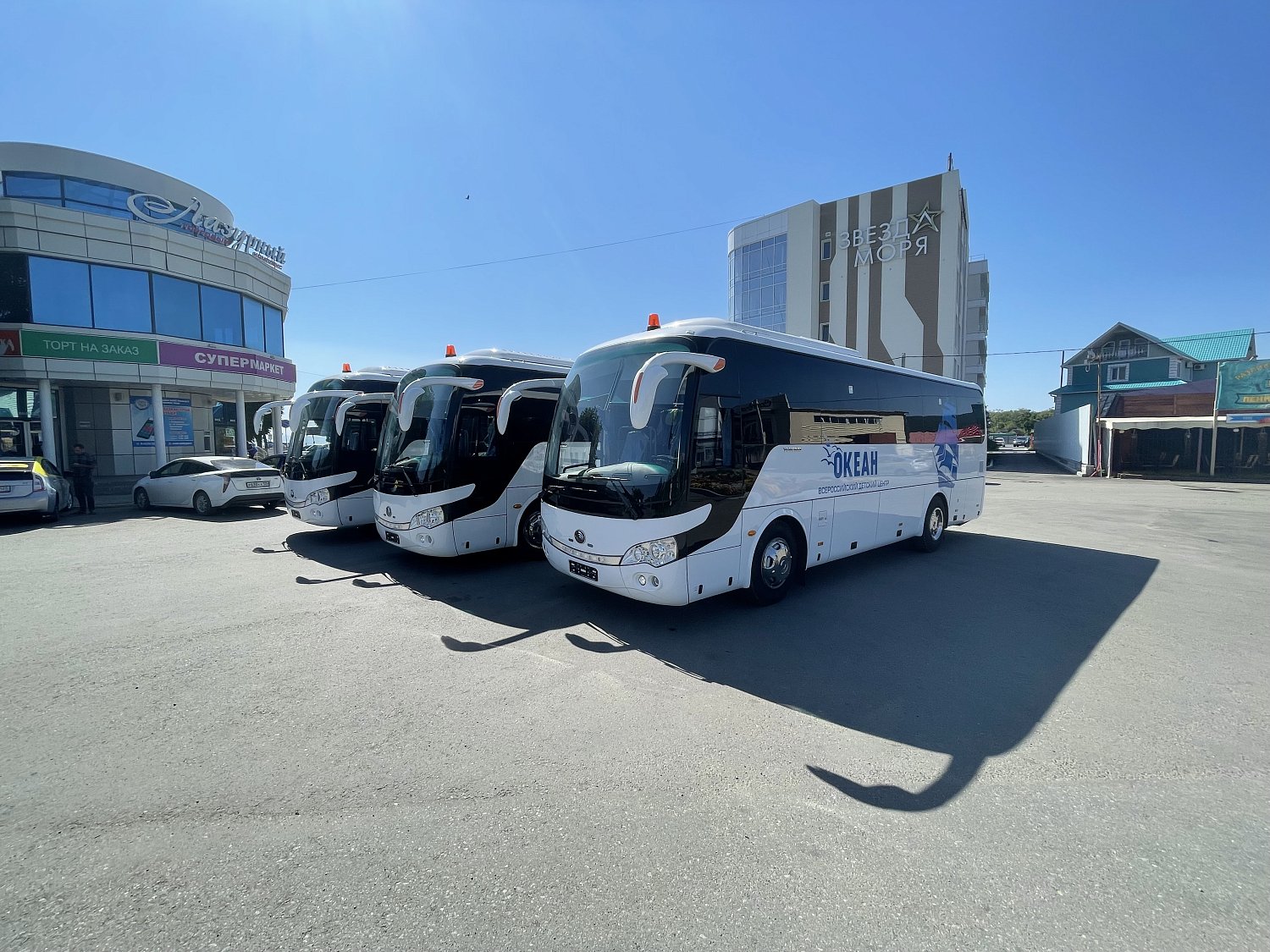 Автобусы для всероссийского детского центра «ОКЕАН»