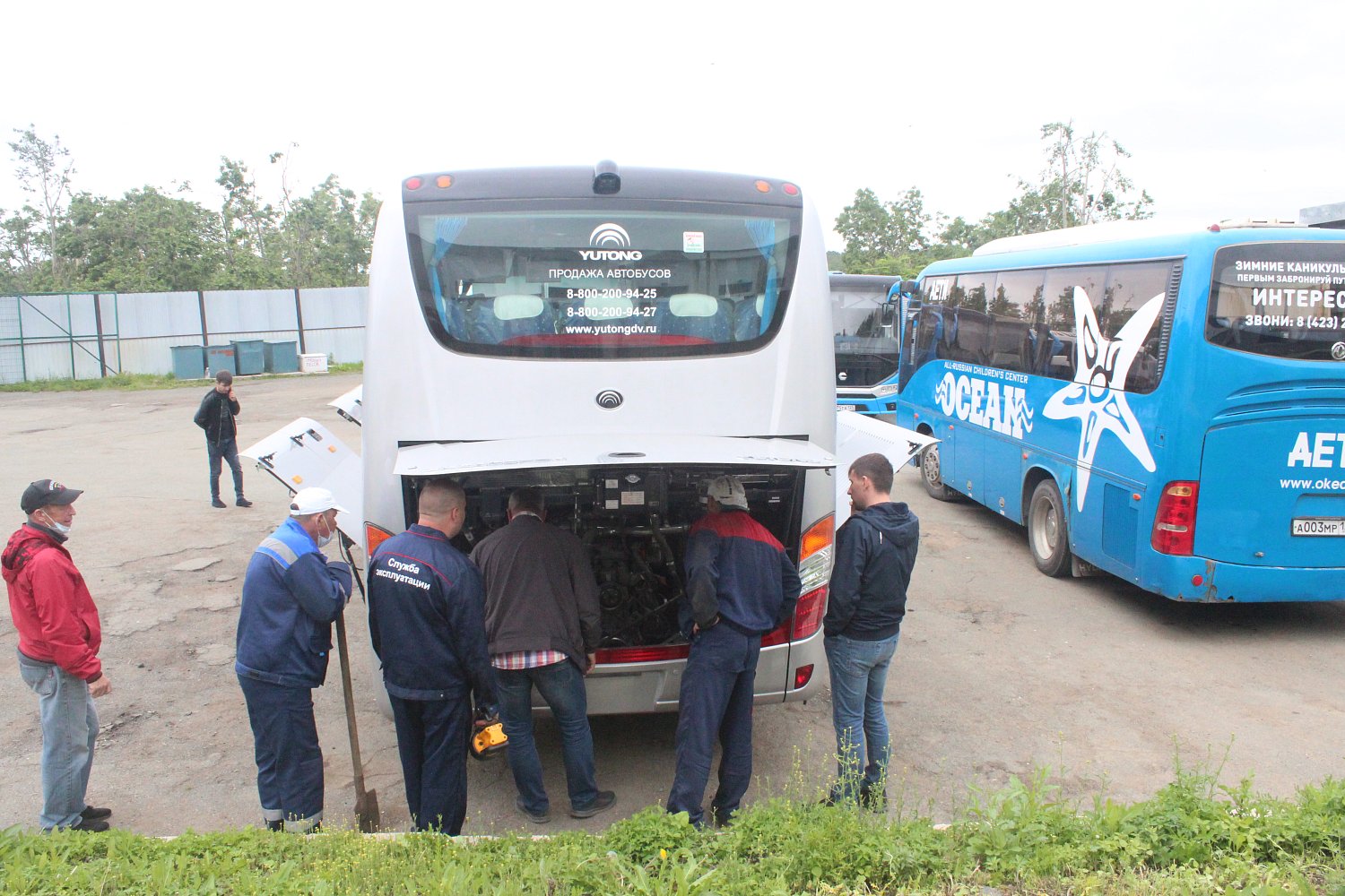ВДЦ «ОКЕАН» по достоинству оценил автобус YUTONG 6938